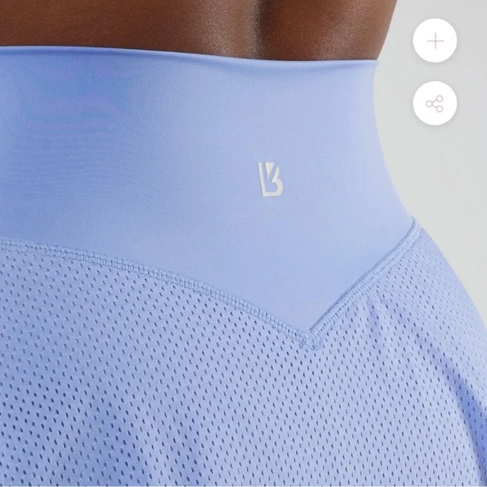 BuffBunny Sky Blue Skater Skirt - Picture 6 of 6